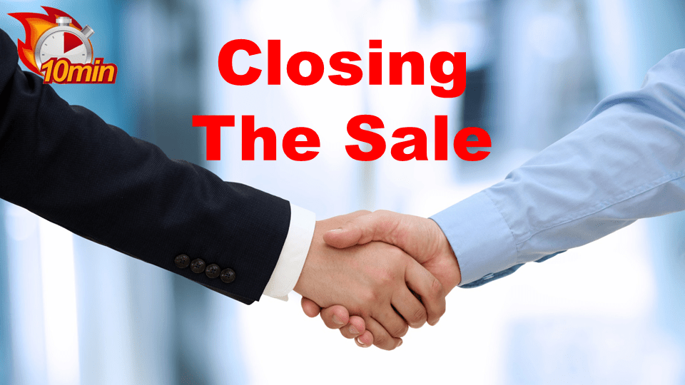 Closing the sale - Pluto LMS Video Library