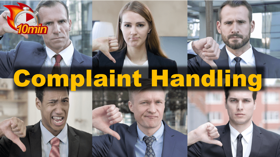 Complaint Handling - Pluto LMS Video Library