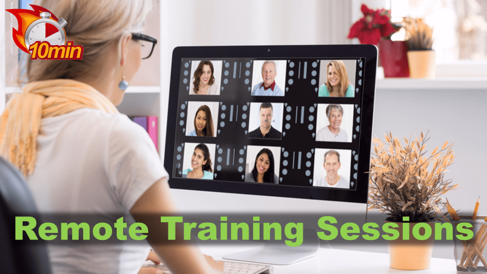 Remote Training Sessions - Pluto LMS Video Library